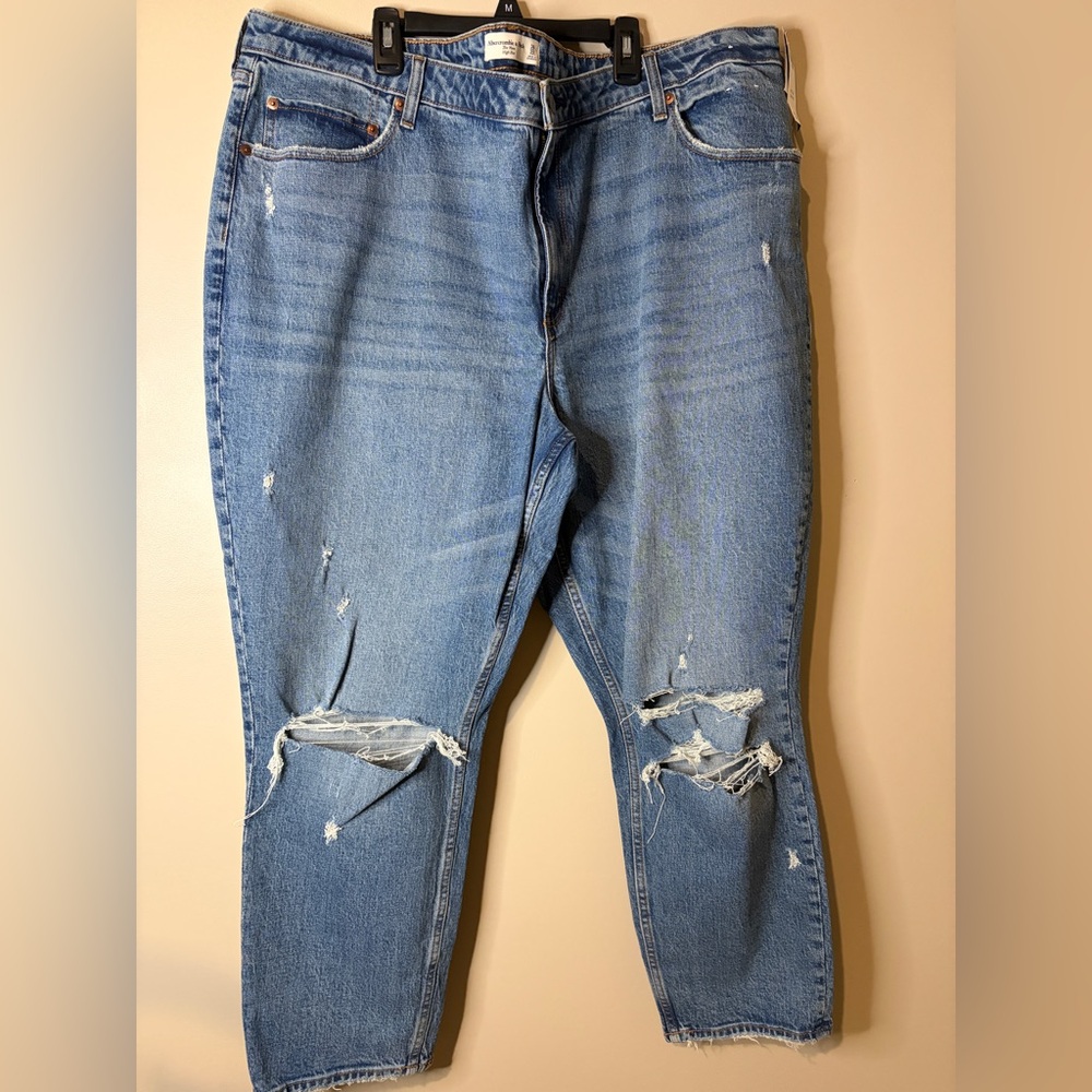 Abercrombie & Fitch High Rise Blue Jeans